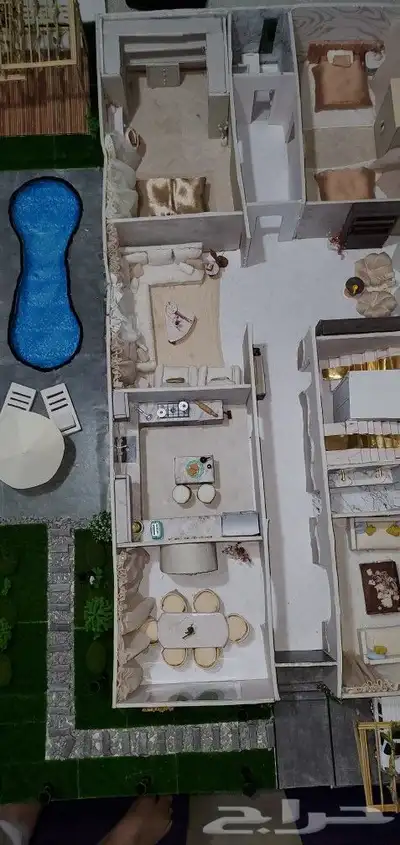 مشروع هندسي مجسم تصميم هندسة داخلي 13