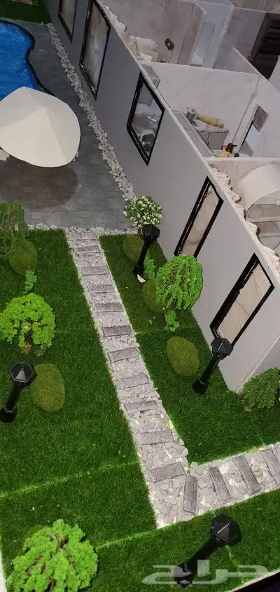 مشروع هندسي مجسم تصميم هندسة داخلي 25