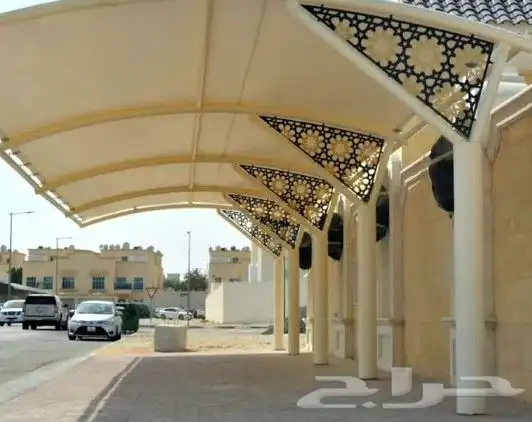 مضلات وسواتر وبرجولات ومستودعات وهناجر وشبوك زراعيه وخيام مل 9