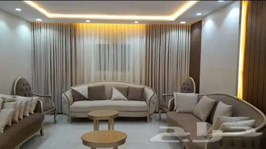 مفصل كنب وستير وتن جيد وفرش 2