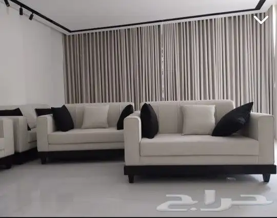 مفصل كنب وستير وتن جيد وفرش 1