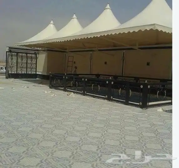 مضلات وسواتر وبرجولات ومستودعات وهناجر وشبوك زراعيه وخيام مل 23