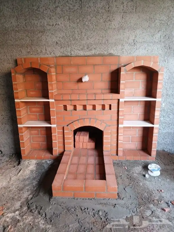 معلم مشبات تلبيس رخام ومشب نار بلك احمر شويات افران خبس 5