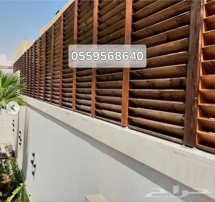 مضلات برجولات خشبيه 9