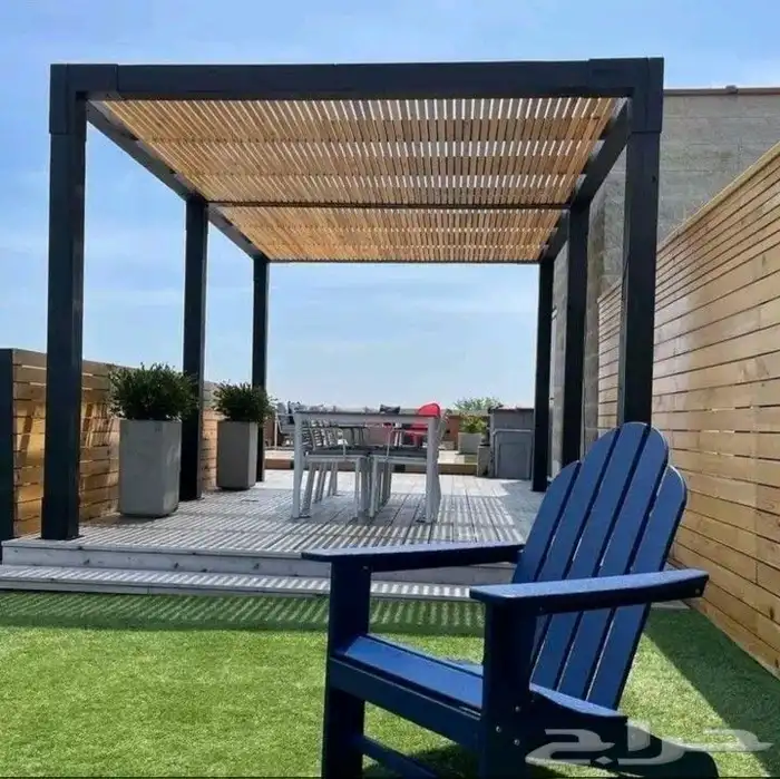 مضلات برجولات خشبيه 0