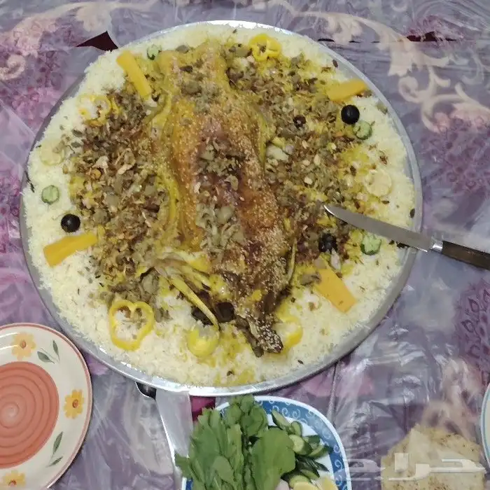 طباخ متنقل داخل وخارج الرياض جريش قرصان ايدمات قهوجي وصباب 5