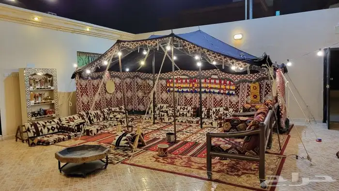 جلسات شعبيه اركان شعبيه خيام تنسيقات يوم التاسيس 5