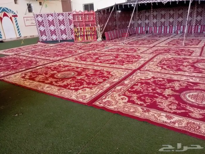 تاجير مخيمات للحفلات والمناسبات بيوت شعر اسود وابيض خيام اور 0