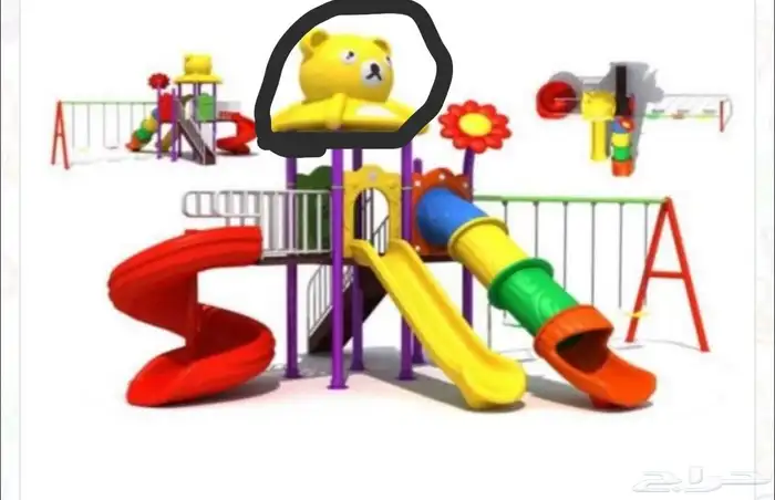 العاب اطفال مراجيح و زحليقه 4