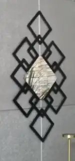 ديكور جداري مرايا خشب 0