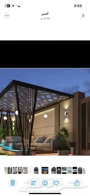 مظلات. سواتر. سندوتش بنل هناجر. بجولات. جلسات. زجاج سكرين. م 1