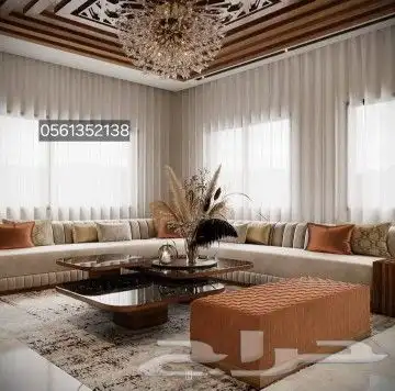 تفصيل جميع أنواع الكنب و المجالس الارضية والمغربية والمساند 3