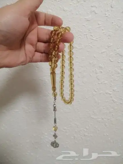 سبحة كهرمان صافية (جديدة). 0