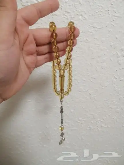 سبحة كهرمان صافية (جديدة). 1