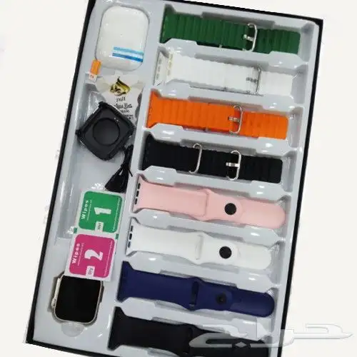 ساعه وسماعة  8استيك هديه   مميزات المنتج سماعة AirPods COPY 2