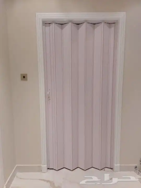 ابواب سحب سحاب سحابة جلد وبلاستيك كورديون 5