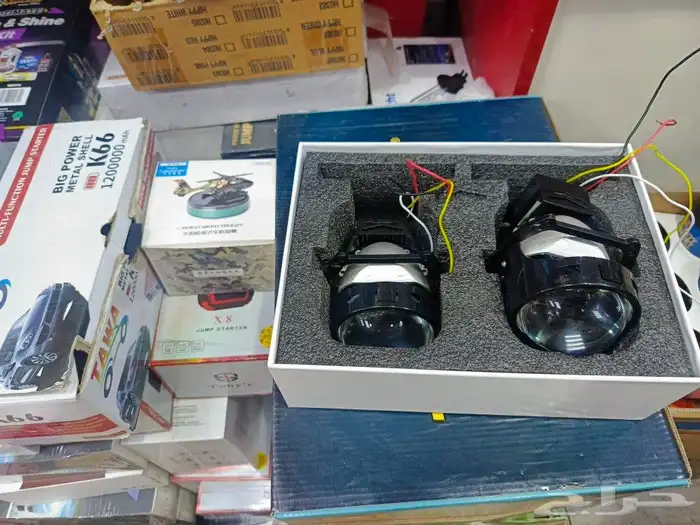 عدسات ليزر عدسات هيلا عدسات كيو فايف عدسات H1 زنون لمبات شم 26