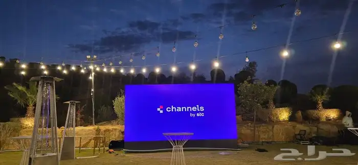 تأجير شاشات lED p2.6 كيرف فليكسبول وعادي اضاءة سيتي كلر 1