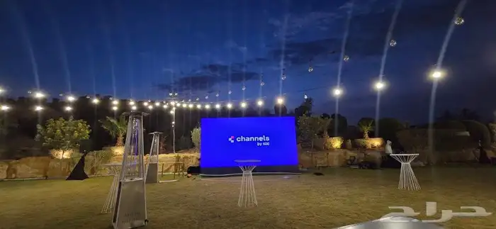 تأجير شاشات lED p2.6 كيرف فليكسبول وعادي اضاءة سيتي كلر 0