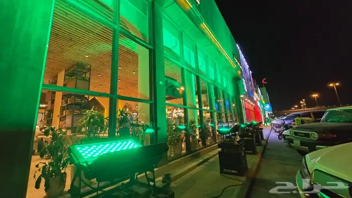 تأجير شاشات lED p2.6 كيرف فليكسبول وعادي اضاءة سيتي كلر 9