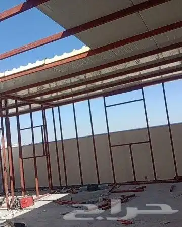 سندوتش بنل هناجر مستودعات مظلات مواقف مظلات مدارس 7