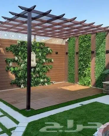 حداد مظلات وسواتر برجولات 0