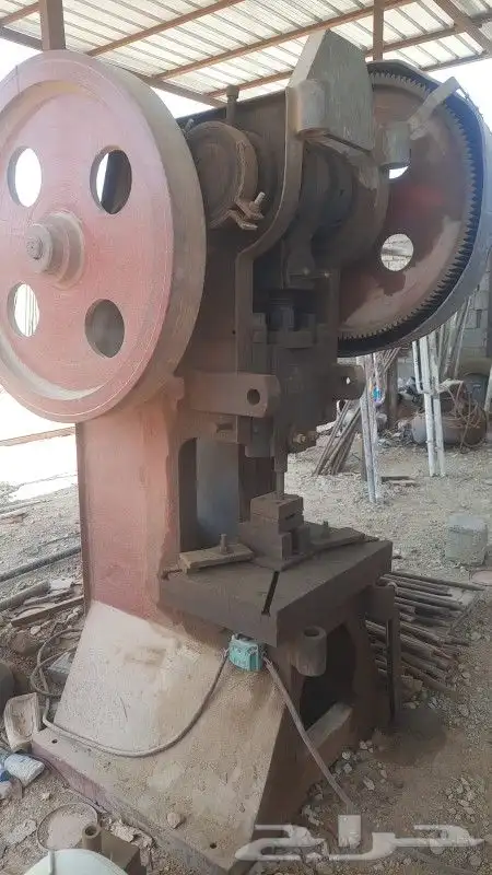 مكبس هيدروليك 80 طن مستعمل 1