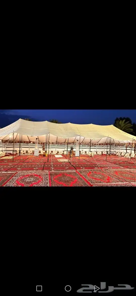 تاجير خيام رواقات تراثيه كنب 3