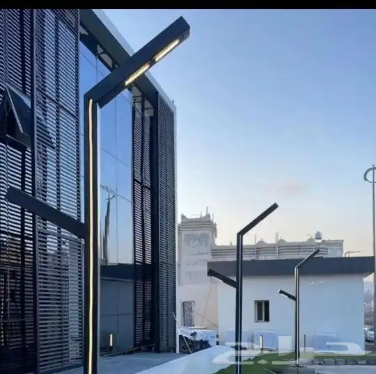 انارة خارجيه وداخليه تصنيع جميع انواع الاعمدة 19