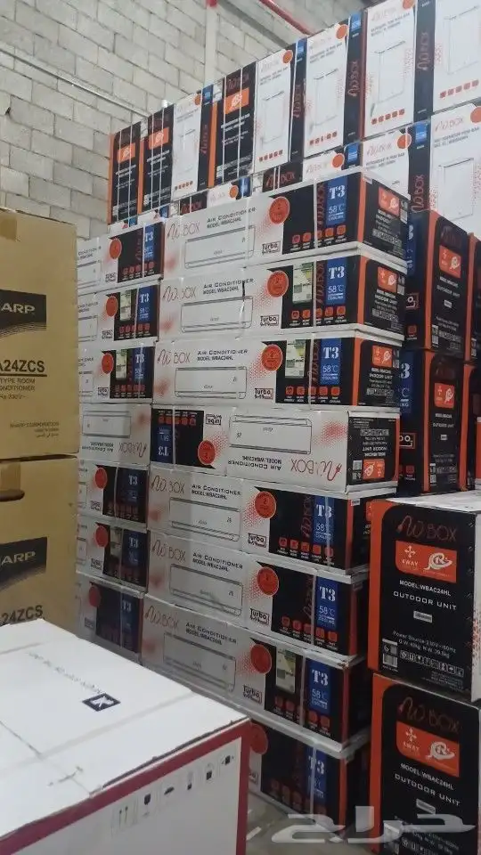 مكيف دبليو بوكس سبلت 30سعر2099 0