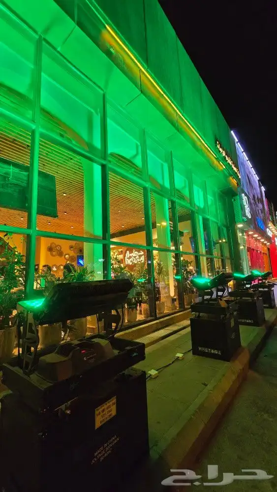 تأجير شاشات lED p2.6 كيرف فليكسبول وعادي اضاءة سيتي كلر 7