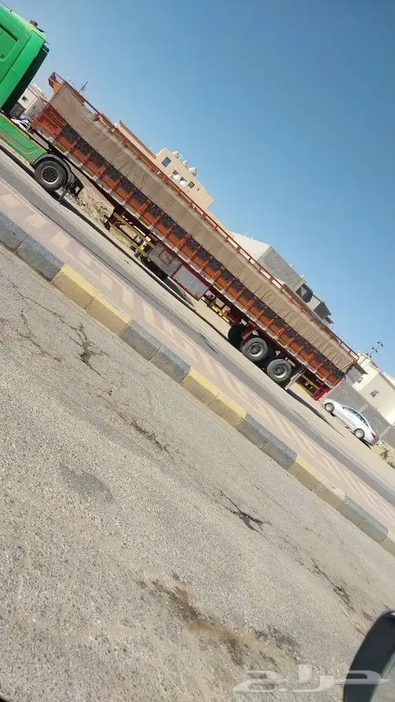 تريله جوانب عالي نقل بضايع وسحب غرف 1