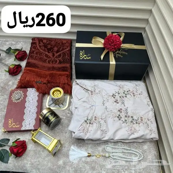 اطقم صلاة نسائي ورجالي وبناتي شامل التوصيل والشحن 22