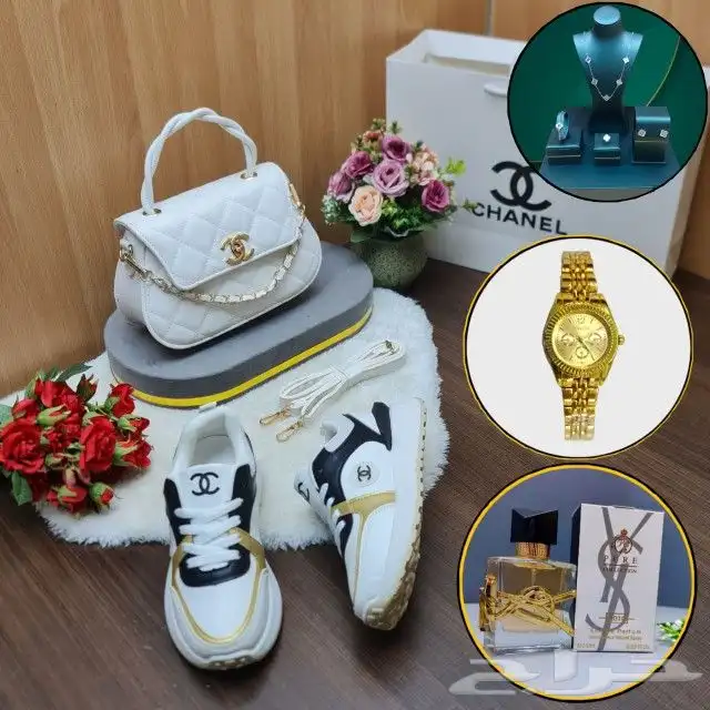 طقم نسائي ماركة شانيل شامل التوصيل والشحن 5