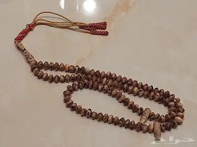 سبحة مسباح خشب عود الصليب 99 خرزة 1