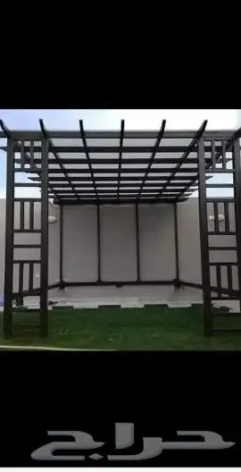 بنا مجلس خارجي وبنا ملحق جميع اعمال الحديد 6