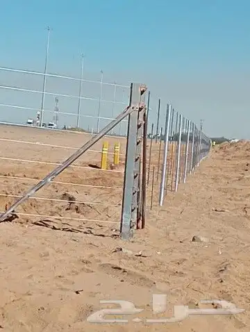 تسوير مواقع الشركات والمحميات بسياج الامني 2