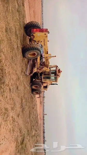 تسويه وحراثة مزارع ومعدات جريدر ورصاصه للايجار 1