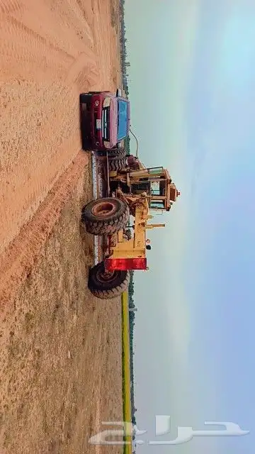 تسويه وحراثة مزارع ومعدات جريدر ورصاصه للايجار 3