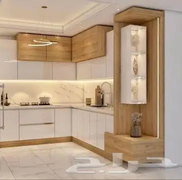 مطابخ خشب دواليب ملابس مطابخ صاج والمنيوم ورخام 0