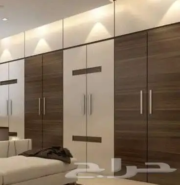 مطابخ خشب دواليب ملابس مطابخ صاج والمنيوم ورخام 9