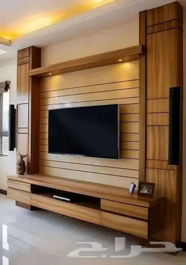 مطابخ خشب دواليب ملابس مطابخ صاج والمنيوم ورخام 4