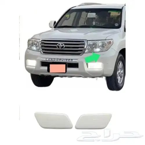 جلد باب وسط الباب لاندكروزر 2003 - 2007 صيني ابيض ذهبي فيران 33