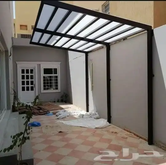 مضلات وسواتر وبرجولات ومستودعات وجميع اعمال الحدادة 4