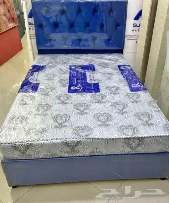 New single bed with mattresses and double bed with mattresse 4