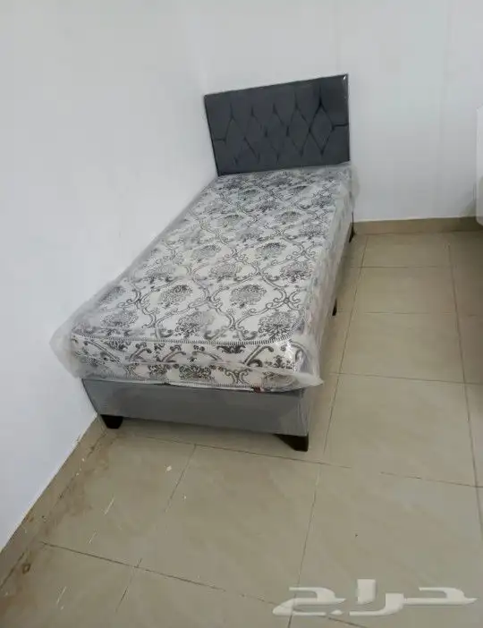 New single bed with mattresses and double bed with mattresse 6