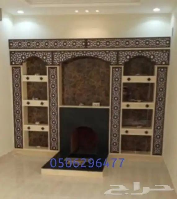 مشب حديثه مشبات رخام ديكورات مشبات مناقل مشبات منقل حطب 4