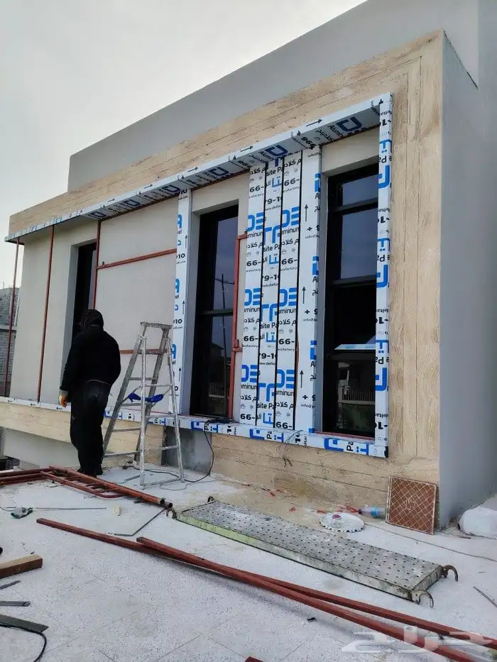 كلادينج مقاوم للحريق وزجاج 2