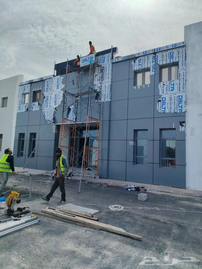 كلادينج مقاوم للحريق وزجاج 1