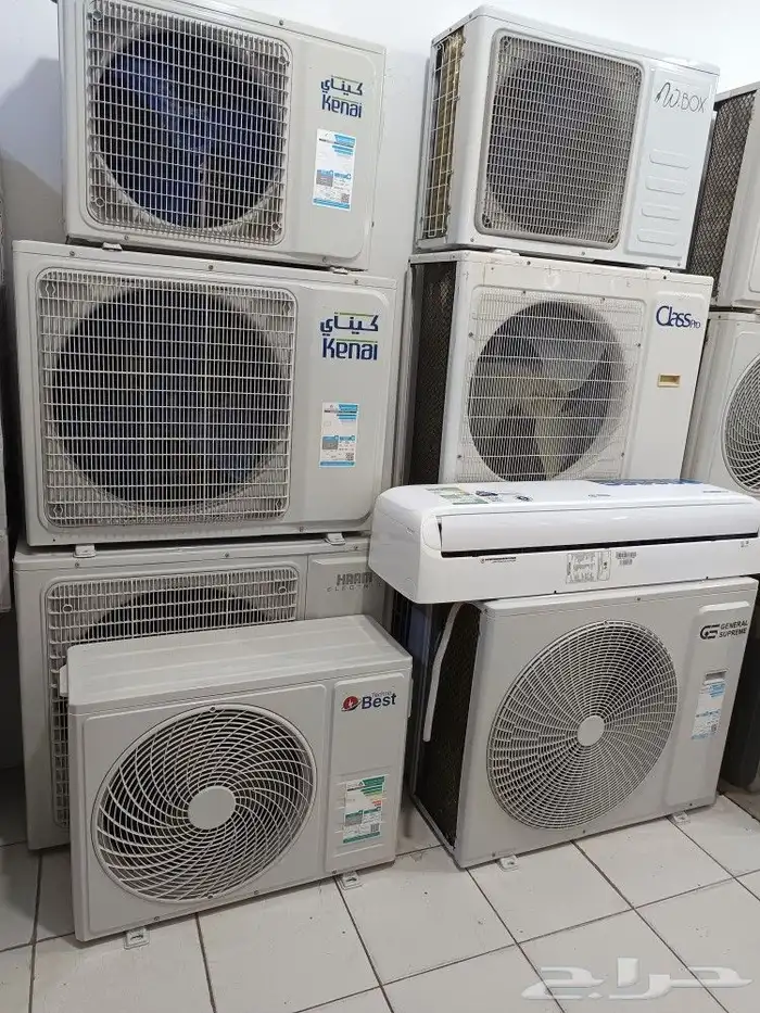 للبيع مكيفات مستعمل بسيط شبع جديد 4